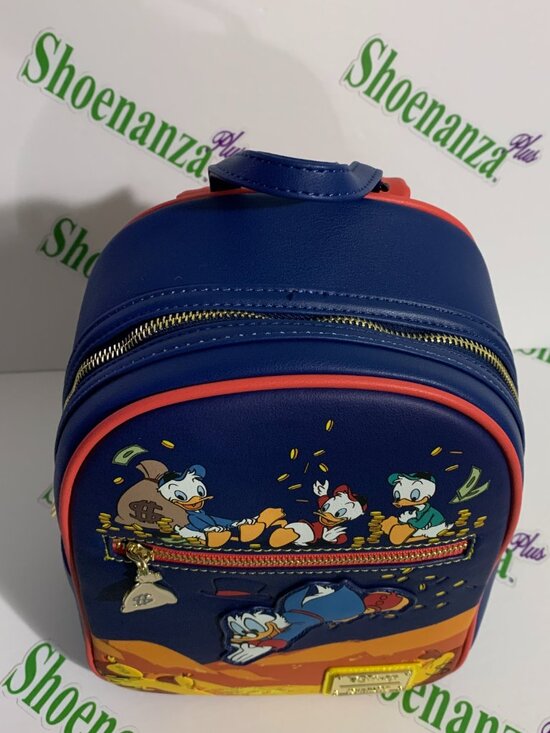 Loungefly Mini Backpack Disney DuckTales Gold Coins Scrooge Huey Dewey Louie Bag main image 6